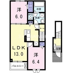 ピッツィカートⅡの物件間取画像